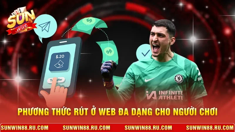 Rút Tiền Sunwin - Hướng Dẫn Chi Tiết Để Tiền Về Cực Nhanh 3 Sunwin Phương thức rút ở web đa dạng cho người chơi